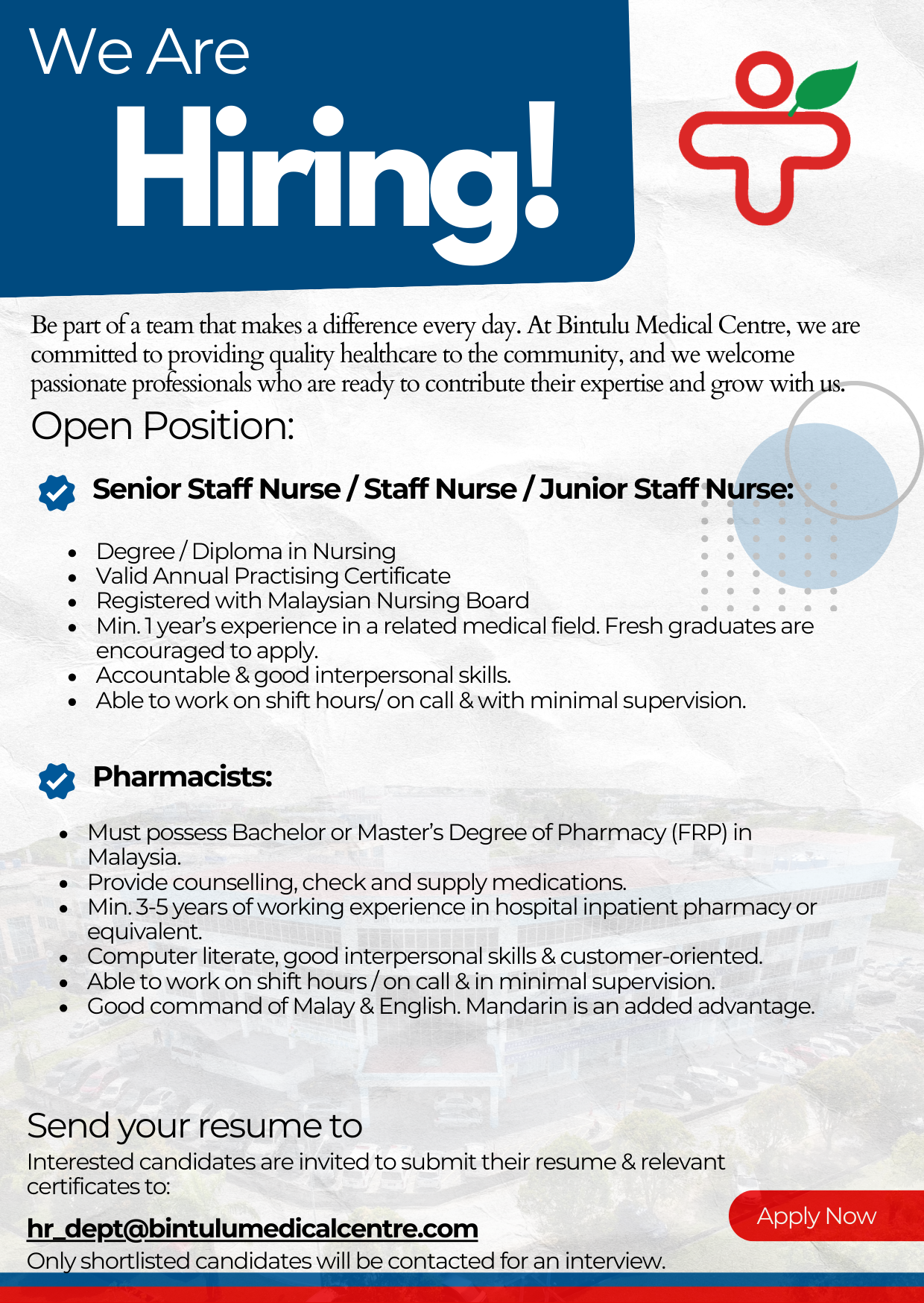 Career Opportunity 1